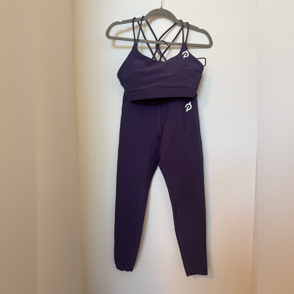 Peloton Cadent Women's Deep Purple Sports and Pants set - Picture 3 of 7